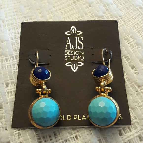 New earings 22k gold plated - Picture 3 of 5